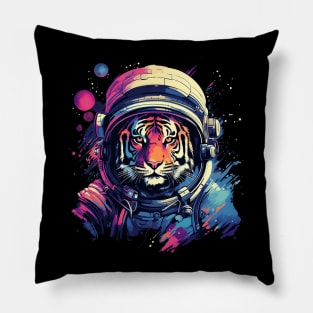 space tiger Pillow