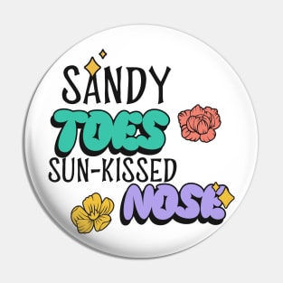 Sandy Toes, Sun Kissed Nose Pin