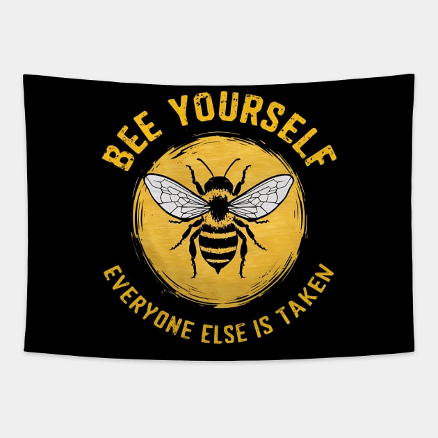 Bee Yourself Tapestry by NomiCrafts