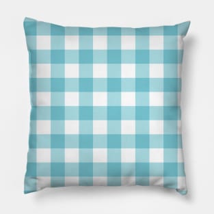 Lovely Beautiful Baby Blue Colored Pattern - Stripes Lines Pattern Pillow