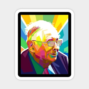 Charlie Munger Artwork Magnet