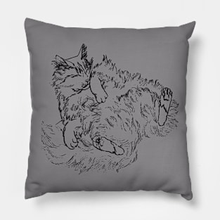 Insta cat design Pillow