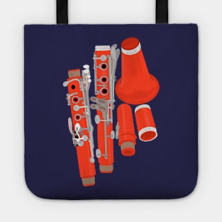 Clarinet Disassembled Tote