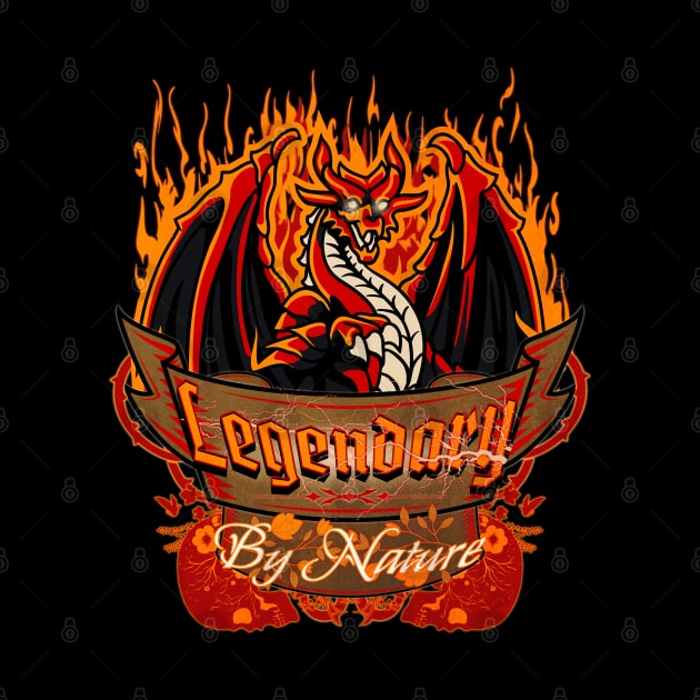 Legendary By Nature Dragon by mythikcreationz