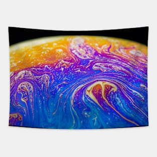 Soap Bubble Close Up Tapestry