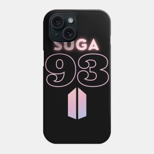 BTS Suga 93: Logo Phone Case