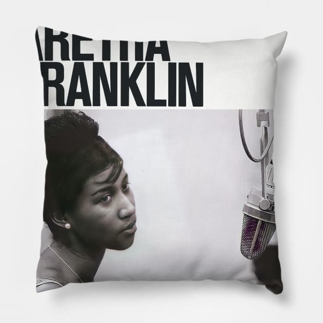 aretha classic Pillow by doggo babushka