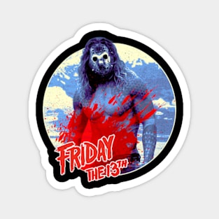 Momoa Friday 13th Magnet