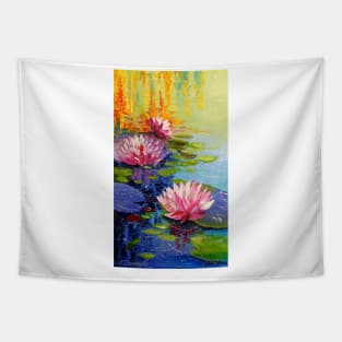 Pond and Lily Tapestry