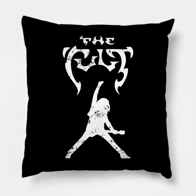 The Cult Band Pillow by The Lisa Arts