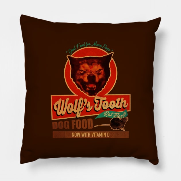 Wolf Tooth Dog Food Pillow by Woah_Jonny