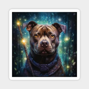 Sparkle Staffy Magnet