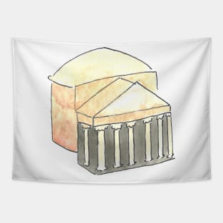 Rome Icons: Pantheon Tapestry