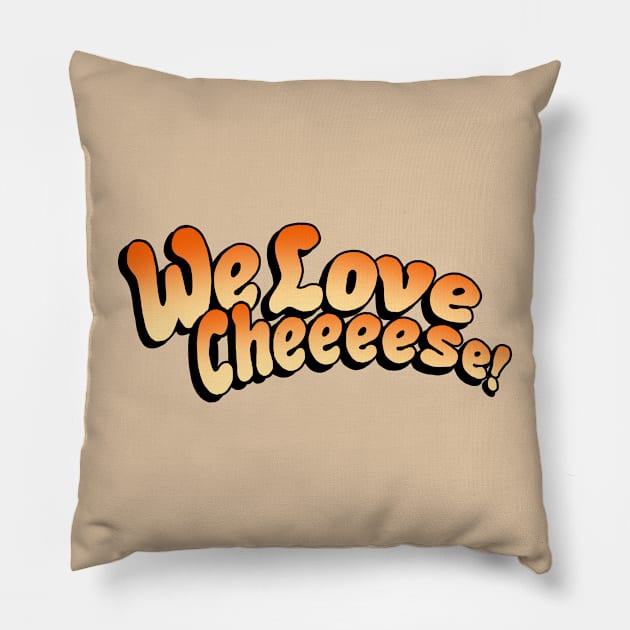 we love cheeeese! 2 Pillow by asflowey