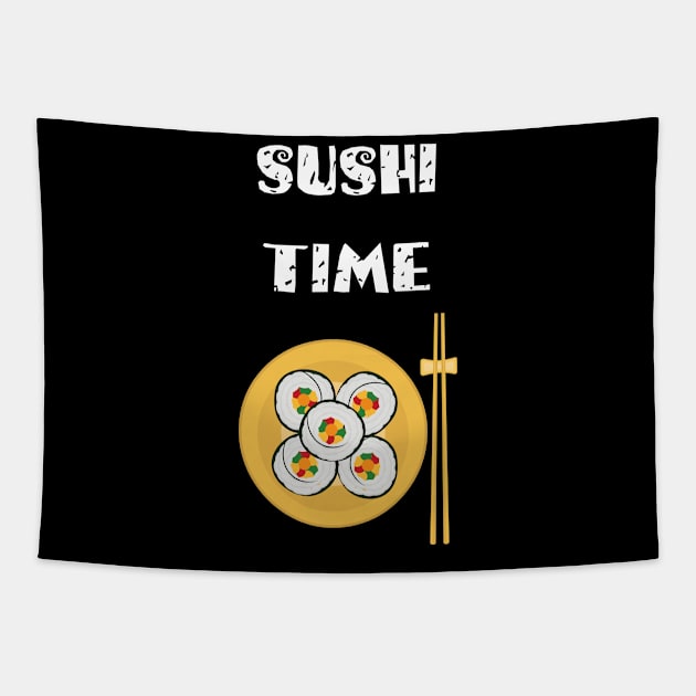 SUSHI TIME Tapestry by Fredonfire