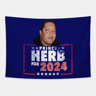 Impractical Jokers - Vote for Prince Herb Sal Vulcano USA 2024 Tapestry