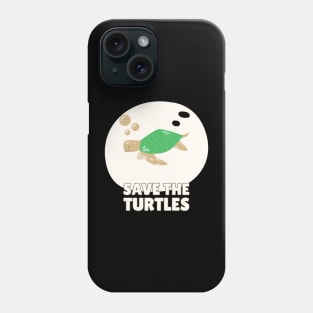 Save the turtles Phone Case