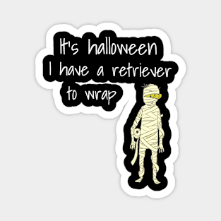 Halloween Retriever Magnet