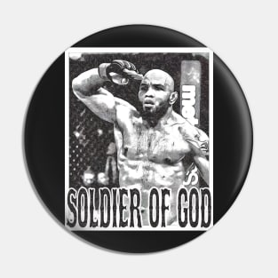 SOLDIER OF GOD Pin