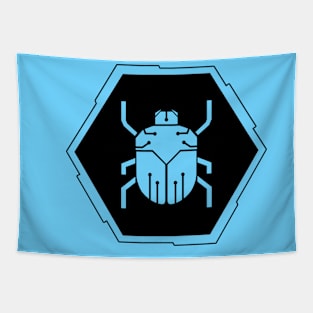 Scarab Beast Coin Tapestry