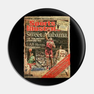COVER SPORT - SPORT ILLUSTRATED - SWEET ALABAMA Pin