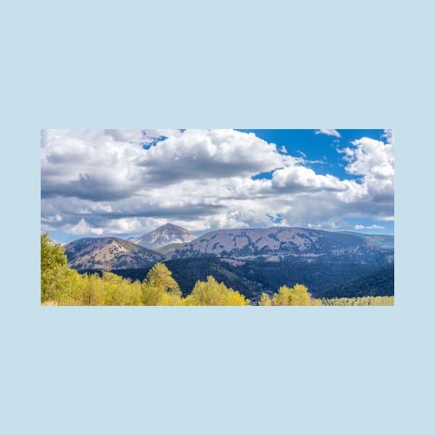 Spanish Peaks Country Colorado Panorama by Debra Martz