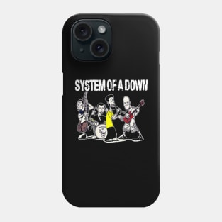 System of a Down bang 5 Phone Case
