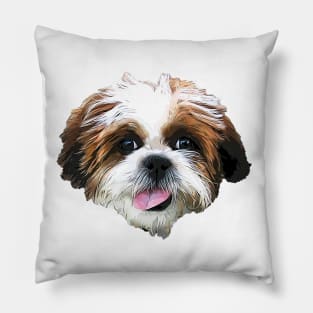 Shih Tzu Puppy Dog Pillow