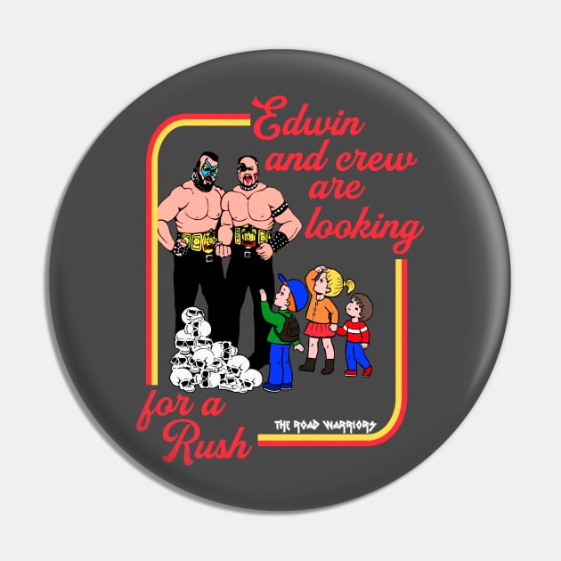 Edwin and Crew are Looking for a Rush Pin by Meat Beat