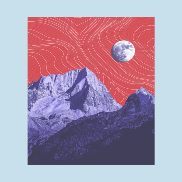 landscape moon by SCL1CocoDesigns