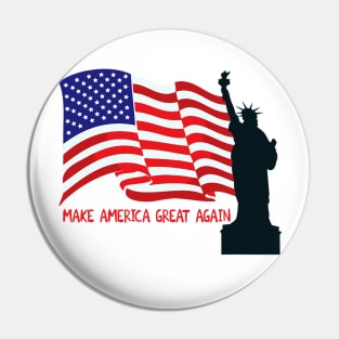 MAKE AMERICA GREAT AGAIN T-SHIRT Pin