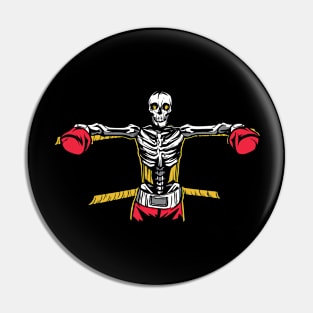 Boxer Skeleton Pin