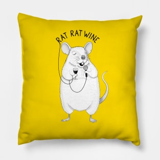 Rat Rat Wine | Animal Karaoke Pillow