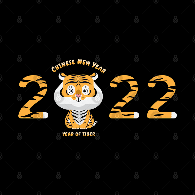 Happy chinese new year 2022 year of the tiger new year 2022 by Shaniya Abernathy