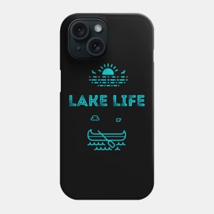 Lake Life Cute Outdoors Design for Lake Lovers Phone Case