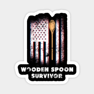 Wooden spoon survivor Magnet