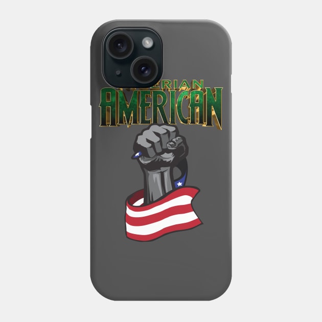 Nigerian American Phone Case by UnOfficialThreads