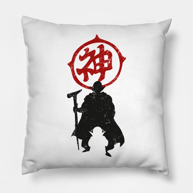 KAMI-SAMA Pillow by Raulopez