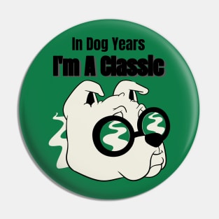 In Dog Years I'm A Classic Pin