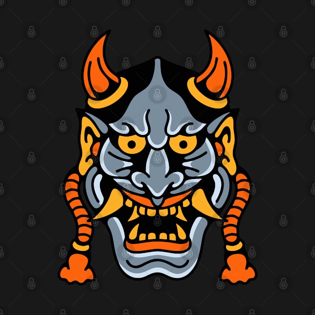 Hannya mask by Bojes Art