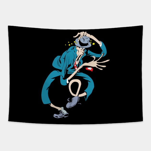 plastic man Tapestry by tdK