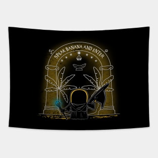 Funny Cute Wizard Quote Fantasy Movie Parody Tapestry