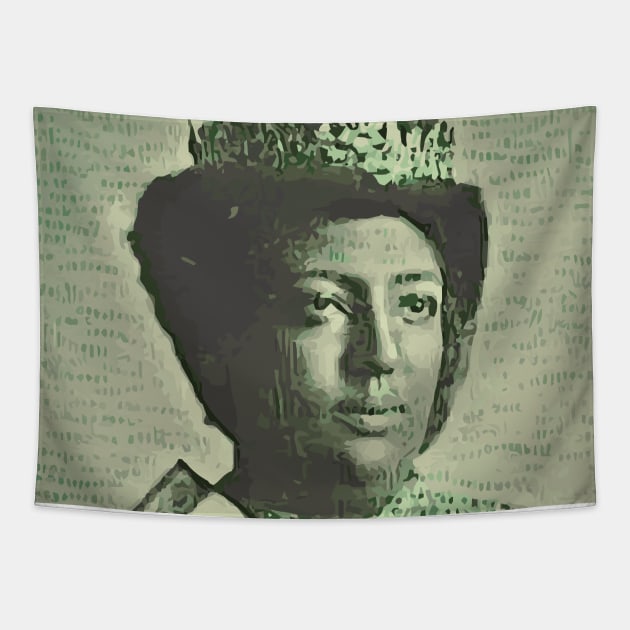 Empress Menen Wife of Emperor Haile Selassie Ethiopia Tapestry by rastaseed