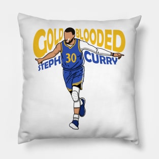 Steph Curry Gold Blooded Pillow