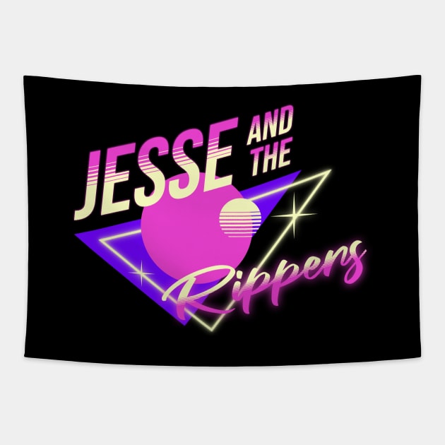 Jesse and The Rippers Tapestry by BodinStreet