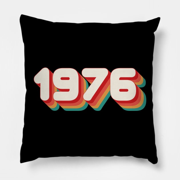 1976 Pillow by n23tees