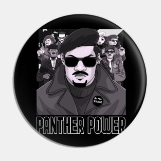 Black Panther Party Power Pin