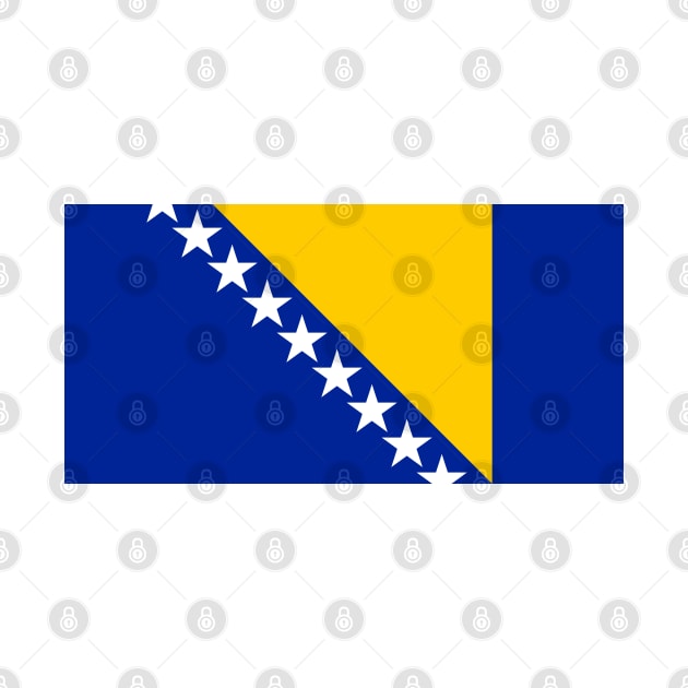 Flag of Bosnia and Herzegovina by COUNTRY FLAGS