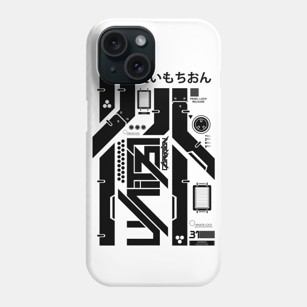 PTYPE_UNIT/31 Phone Case by DAIMOTION