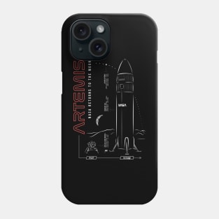 Artemis - NASA Returns to the Moon Phone Case